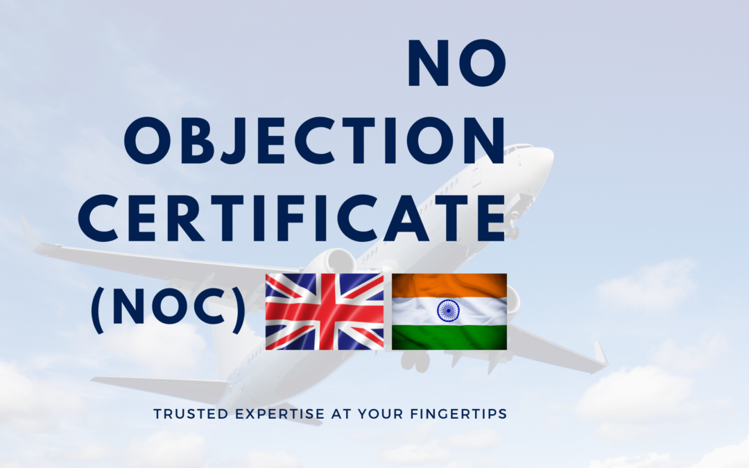 No Objection Certificate – Transport Ashes To India