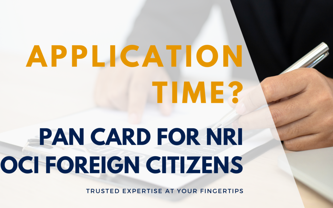 Real Time Involved – PAN Card For NRI