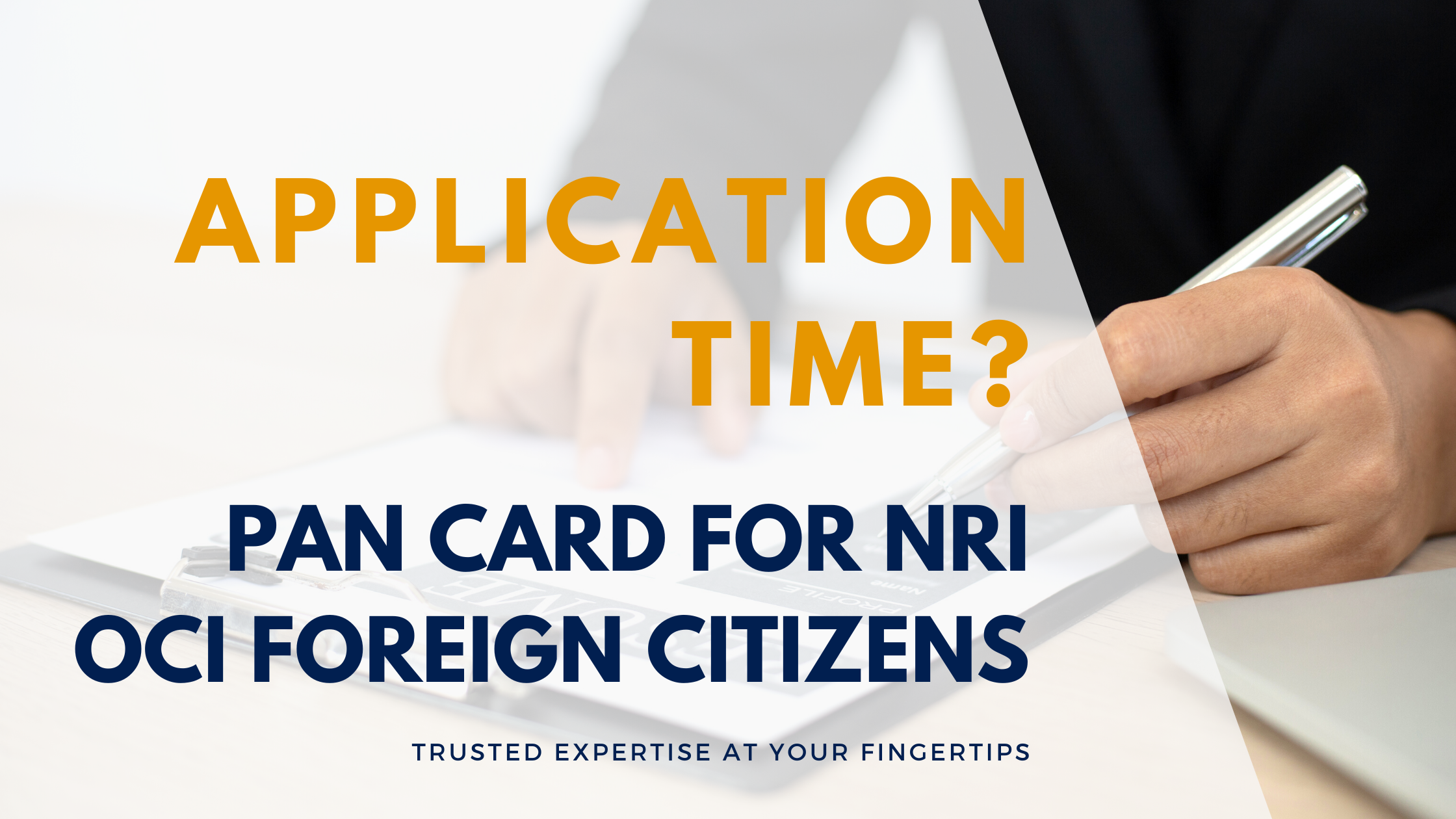 REAL TIME INVOLVED - PAN Card For NRI