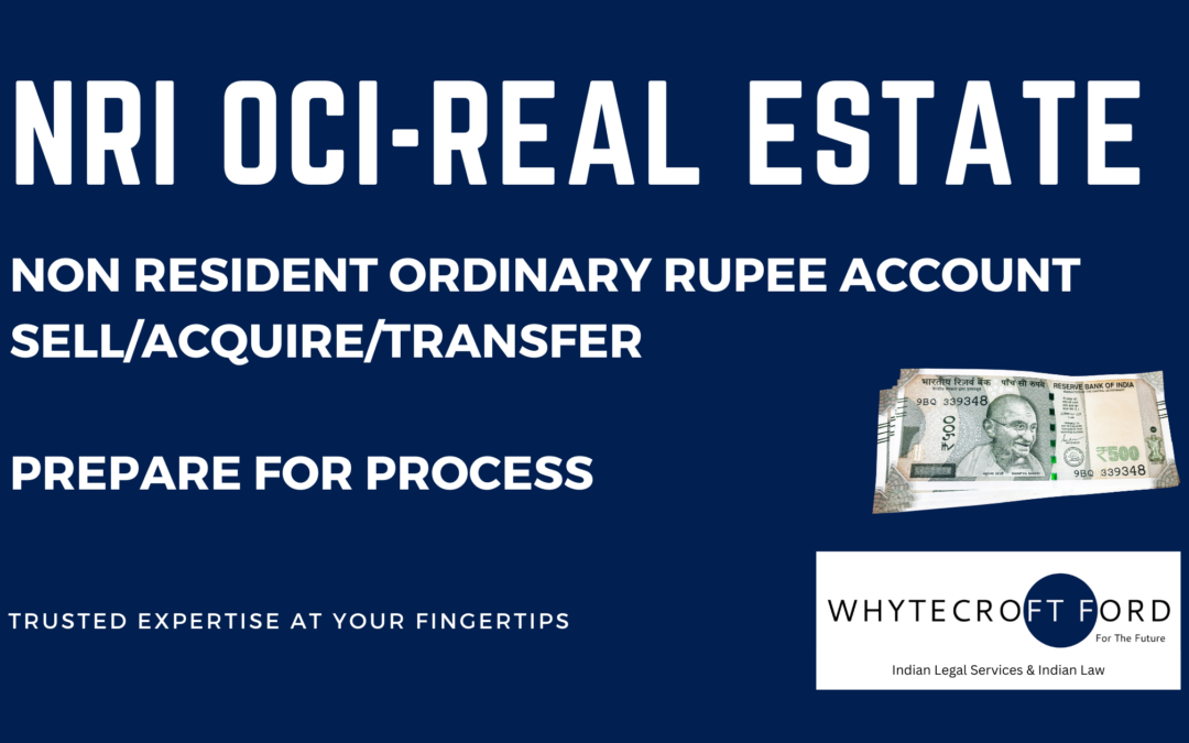 NRO Account For NRI OCI Real Estate